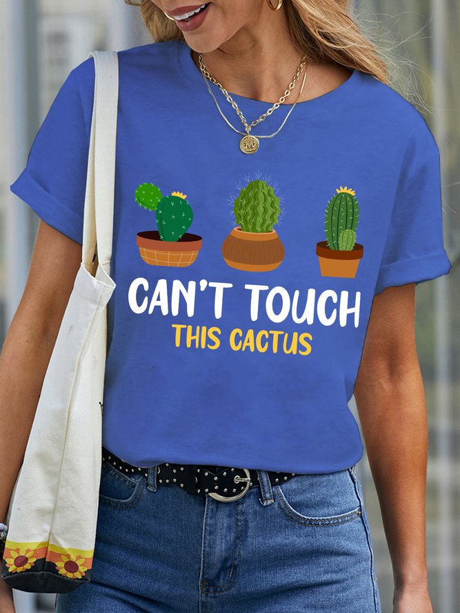 Lilicloth X Jessanjony Can't Touch This Cactus Women's T-Shirt