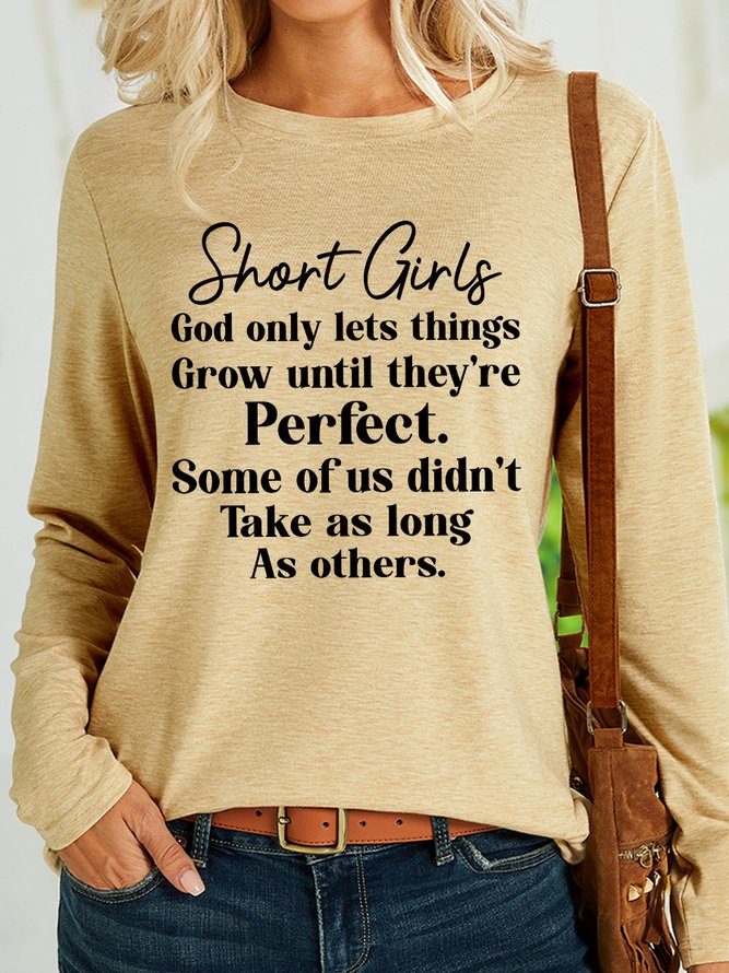 Lilicloth X Manikvskhan Short Girls God Only Lets Things Grow Until They’re Perfect Women's Shirt