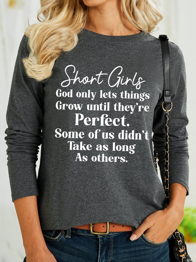 Lilicloth X Manikvskhan Short Girls God Only Lets Things Grow Until They’re Perfect Women's Shirt