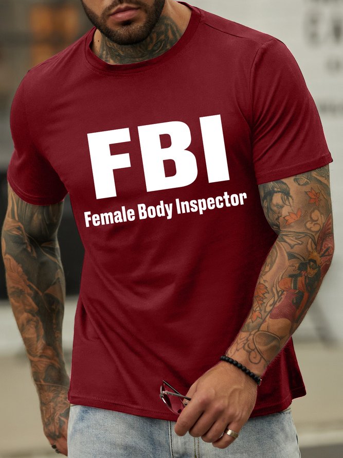 Lilicloth X Hynek Rajtr Fbi Female Body Inspector Men's T-Shirt