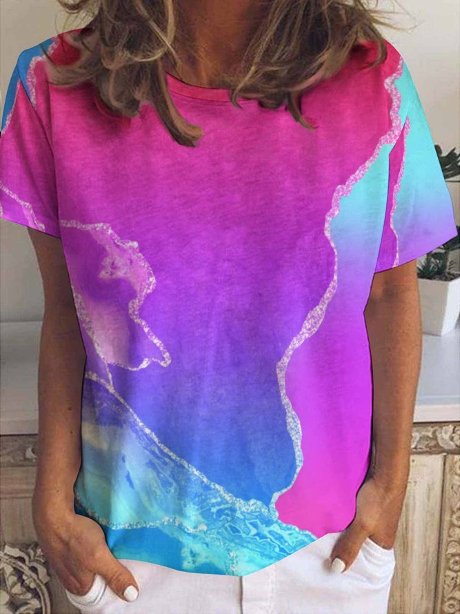 Lilicloth X Paula Women's Geode Paint T-Shirt