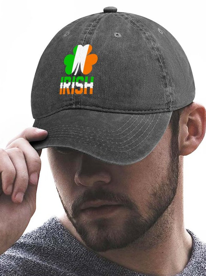 Lilicloth X Abu St. Patrick Day Irish Men's Adjustable Denim Hat