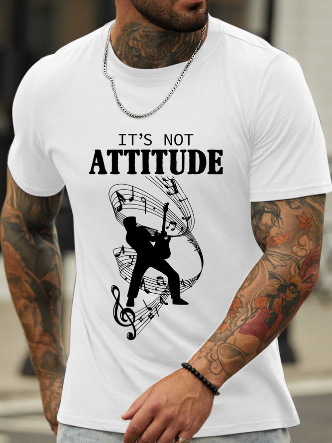 Lilicloth X Jessanjony Music It's Not Attitude Men's T-Shirt