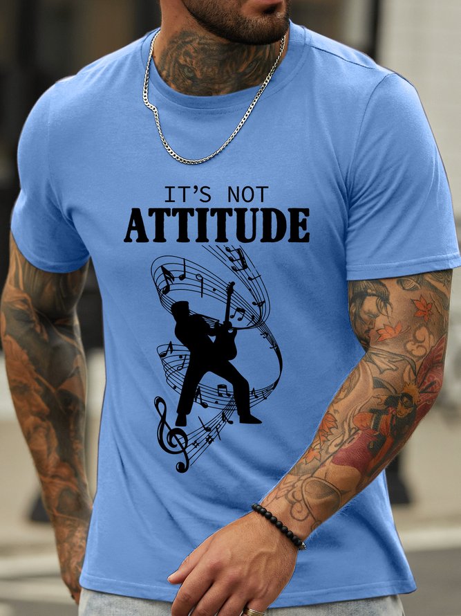 Lilicloth X Jessanjony Music It's Not Attitude Men's T-Shirt
