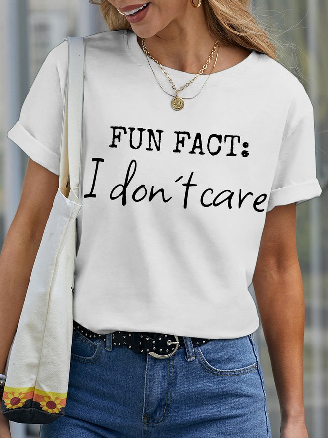 Lilicloth X Hynek Rajtr Fun Fact I Don't Care Women's T-Shirt