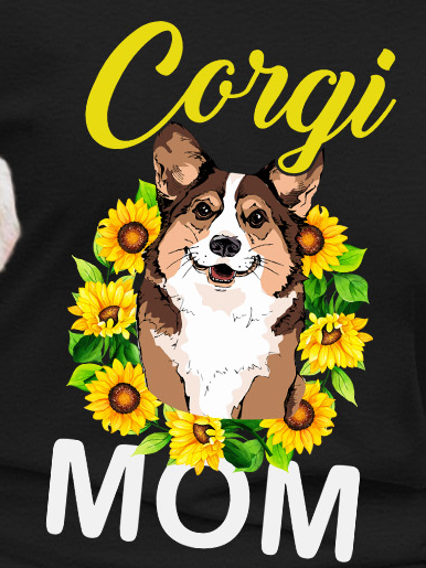 Lilicloth X Funnpaw Women's Corgi Mom T-Shirt