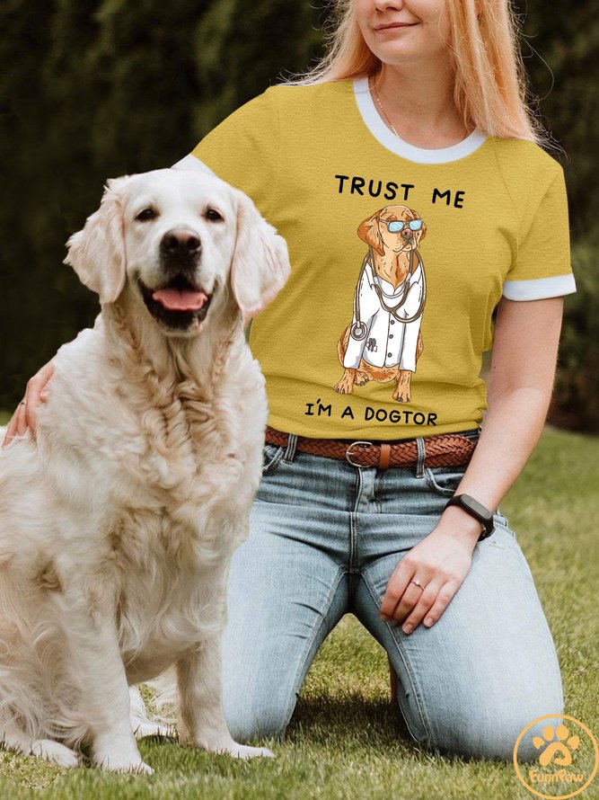 Lilicloth X Funnpaw Women's Trust Me I'm A Dogtor T-Shirt