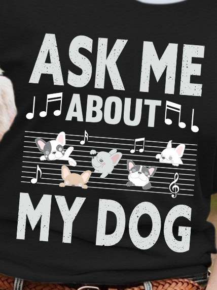 Lilicloth X Funnpaw X Jessanjony Ask Me About My Dog Women's T-Shirt