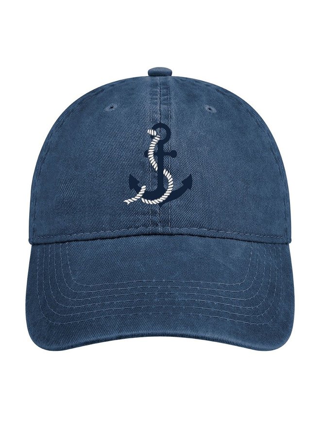 The Anchor Denim Hat
