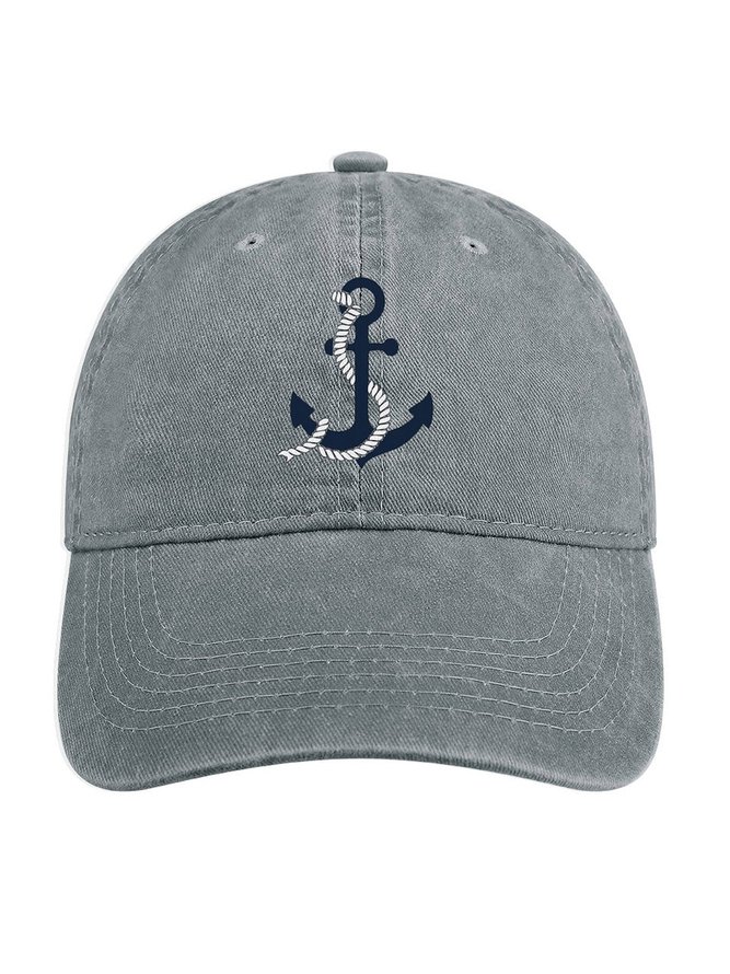 The Anchor Denim Hat