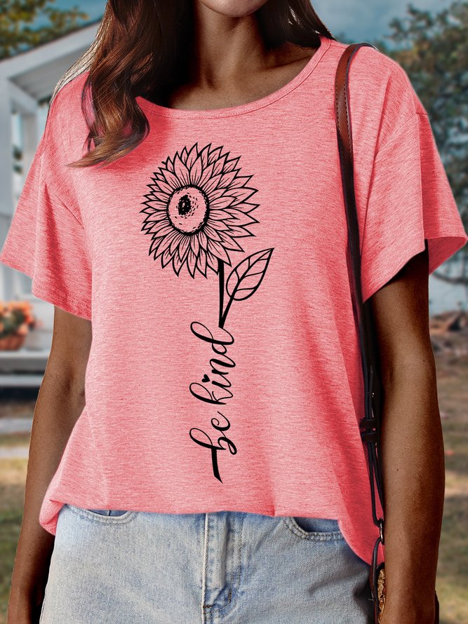 Lilicloth X Ana Sunflower Be Kind Women's T-Shirt