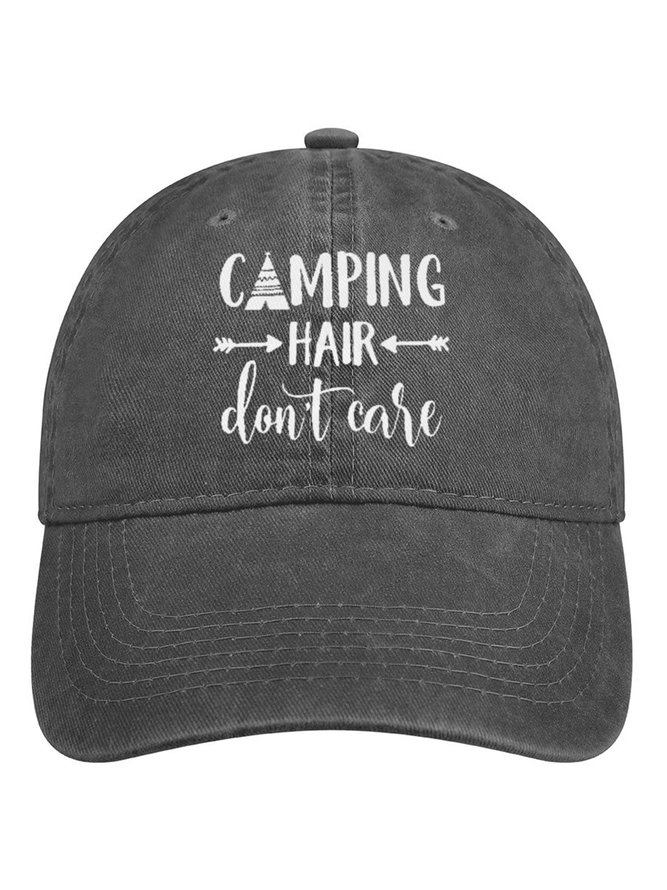 Camping Hair Don't Care Denim Hat