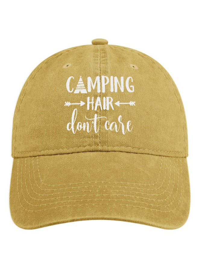 Camping Hair Don't Care Denim Hat