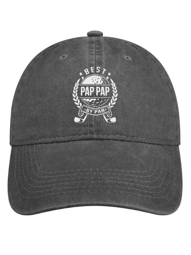 Best Pap Pap By Par Golf Denim Hat