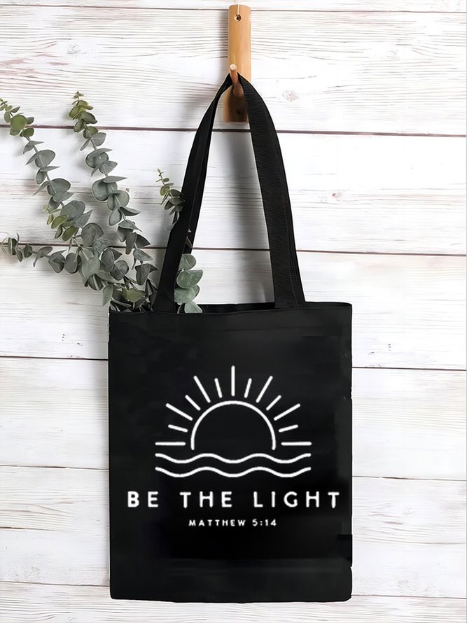 Women's Be The Light Amazing Grace Simple Shopping Tote