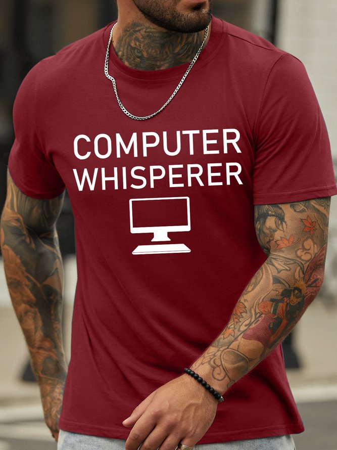 Lilicloth X Hynek Rajtr Computer Whisperer Men's T-Shirt