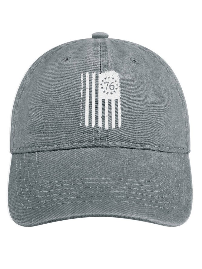 America Flag 76 Denim Hat
