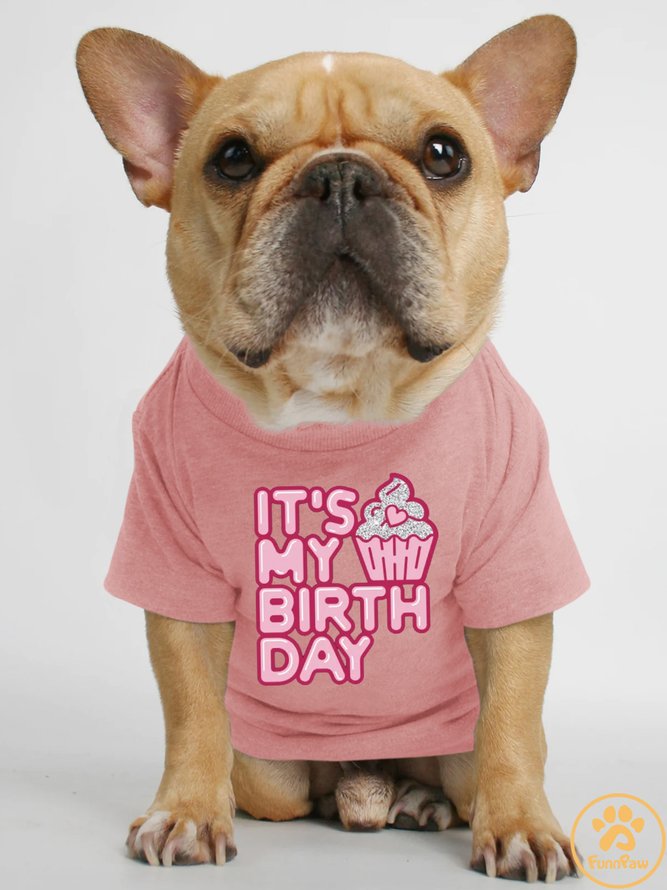 Lilicloth X Funnpaw It's My Birthday Hunman Matching Dog T-Shirt