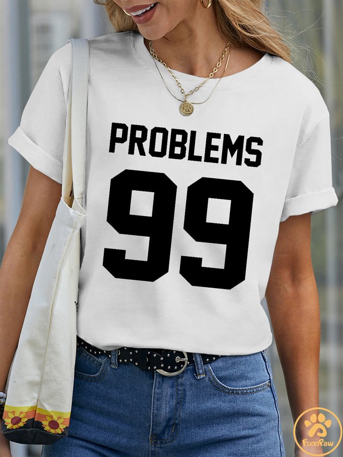 Lilicloth X Funnpaw Women's Problems 99 Pet Matching T-Shirt