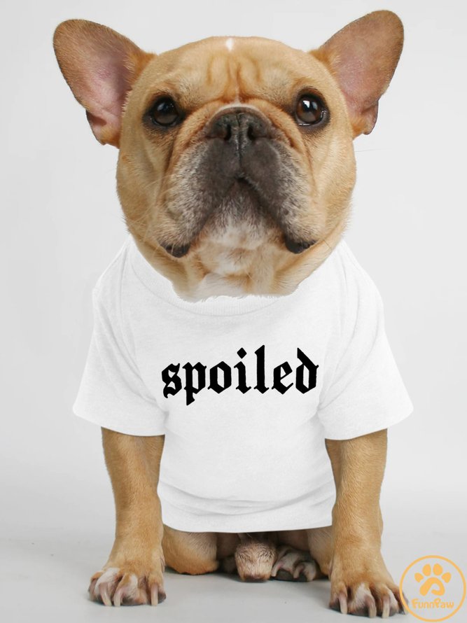 Lilicloth X Funnpaw Spoiled Human Matching Dog T-Shirt