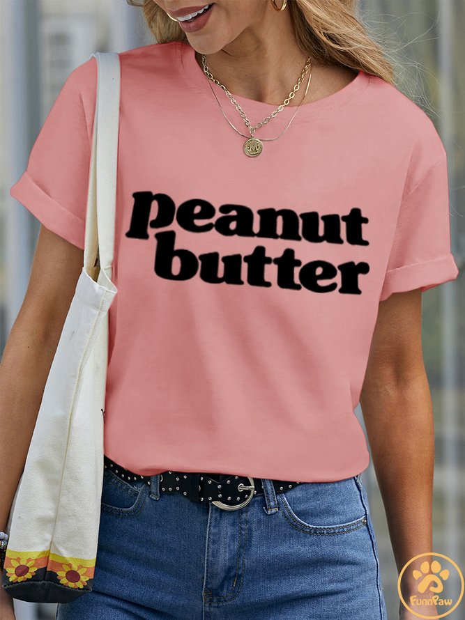 Lilicloth X Funnpaw Women's Peanut Butter And Jelly Pet Matching T-Shirt
