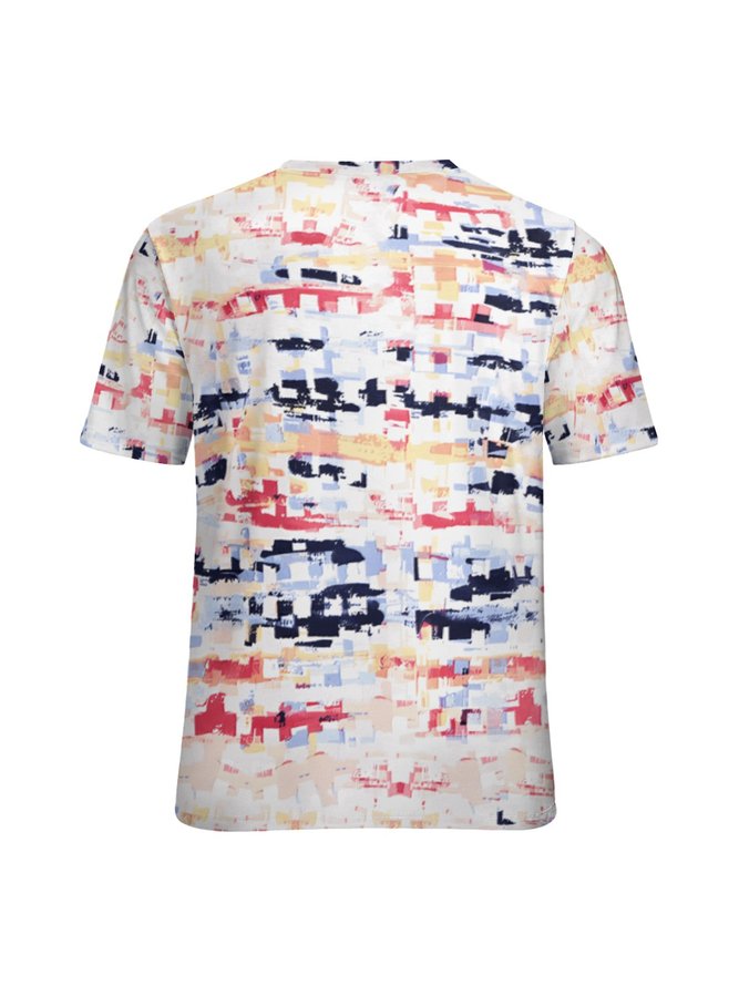 Women’s Abstract Graphic Casual T-Shirt