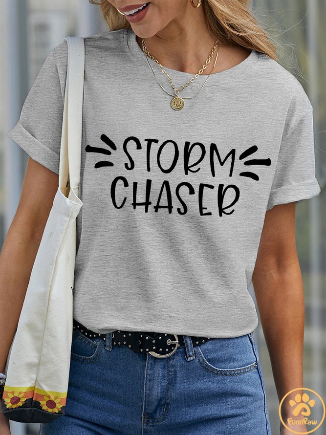 Lilicloth X Funnpaw Women's Storm Chaser Pet Matching T-Shirt