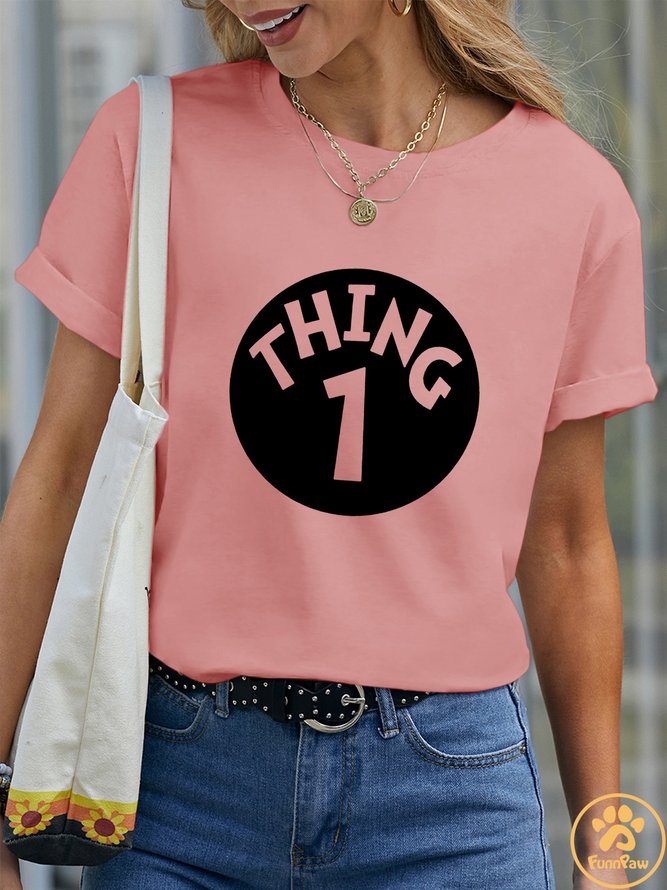 Lilicloth X Funnpaw Women's Thing 1 Pet Matching T-Shirt