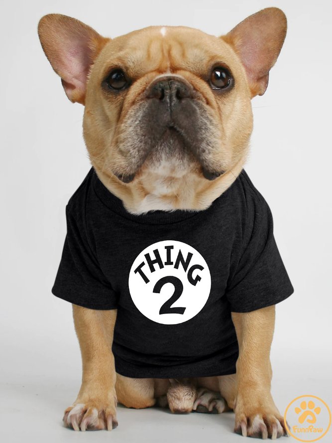 Lilicloth X Funnpaw Thing 2 Human Matching Dog T-Shirt
