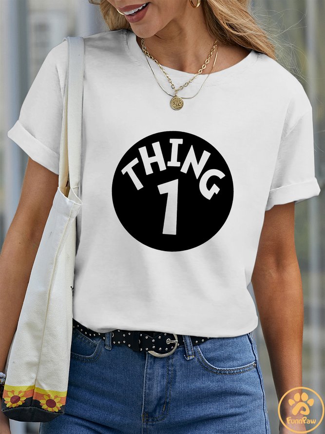 Lilicloth X Funnpaw Women's Thing 1 Pet Matching T-Shirt