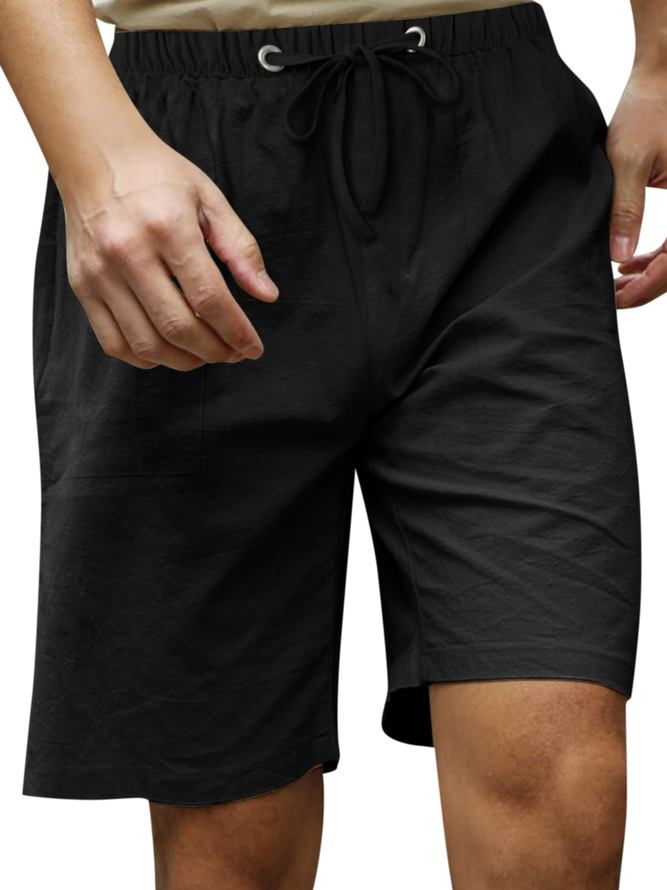 Men's Athletic Cargo Jogging Shorts 
