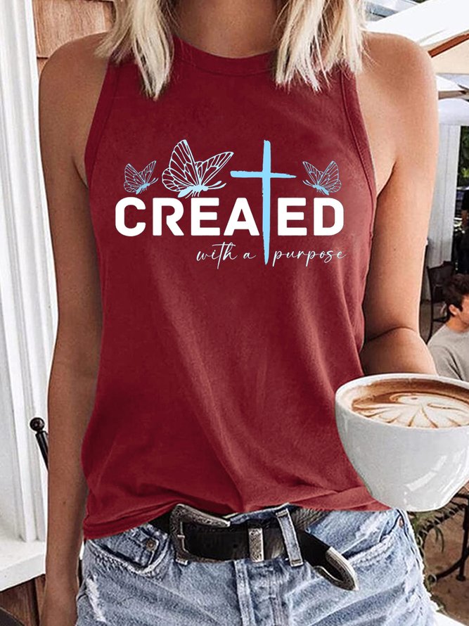 Women's Created With A Purpose Casual Tank Top