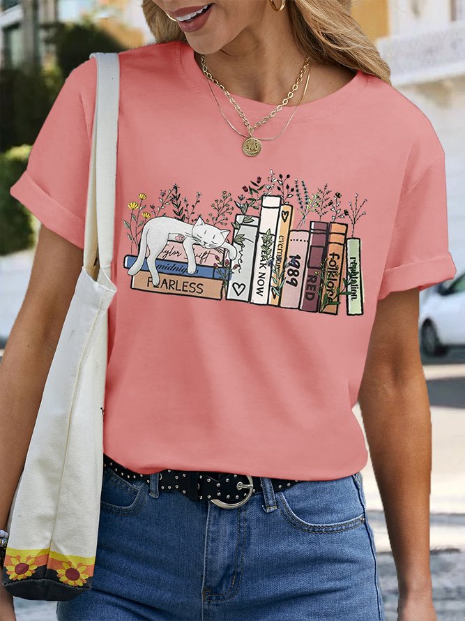 Women's Eras's Tour Lover Print Casual T-Shirt