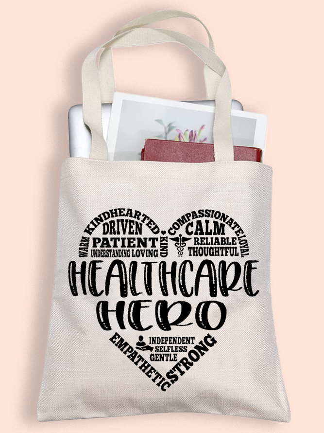 Healthcare Worker Health Care Hero Shopping Tote