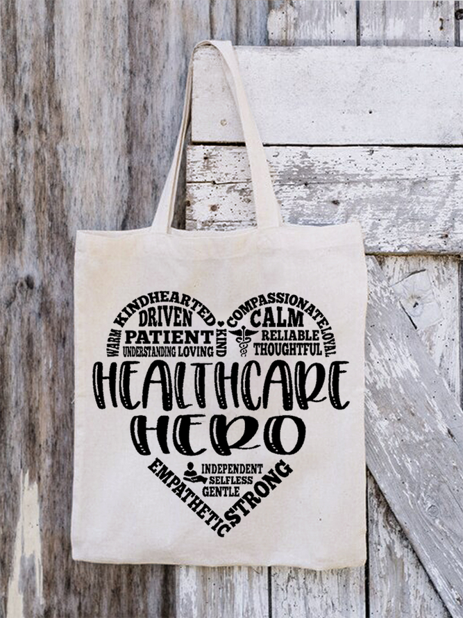 Healthcare Worker Health Care Hero Shopping Tote