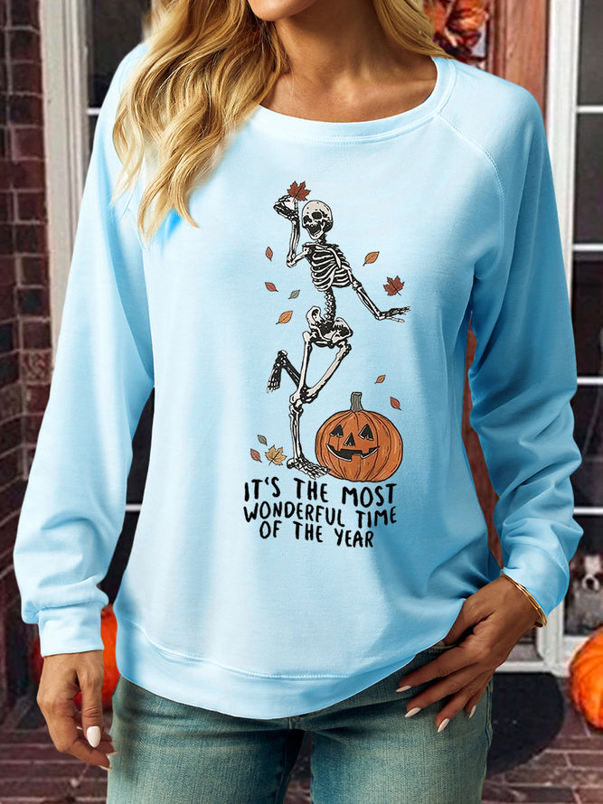 Women's It's the Most Wonderful Time of the Year Casual Regular Fit Sweatshirt