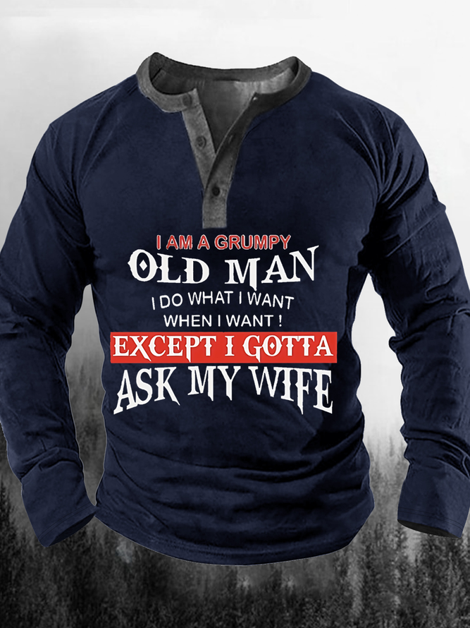 Men's  I Am A Grumpy Old Men Sweatshirt