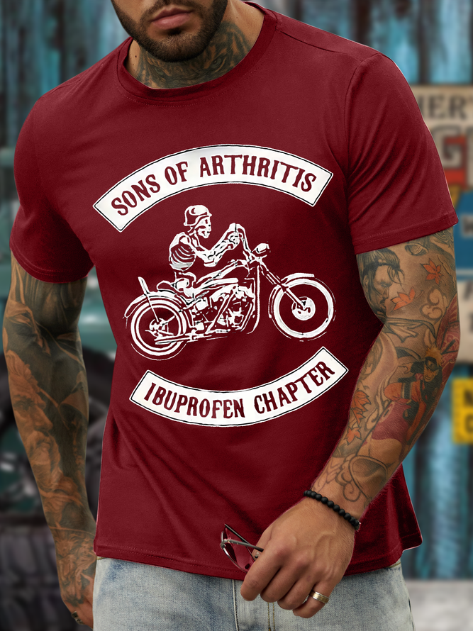 Men's Sons Of Arthritis Ibuprofen Chapter T-Shirt