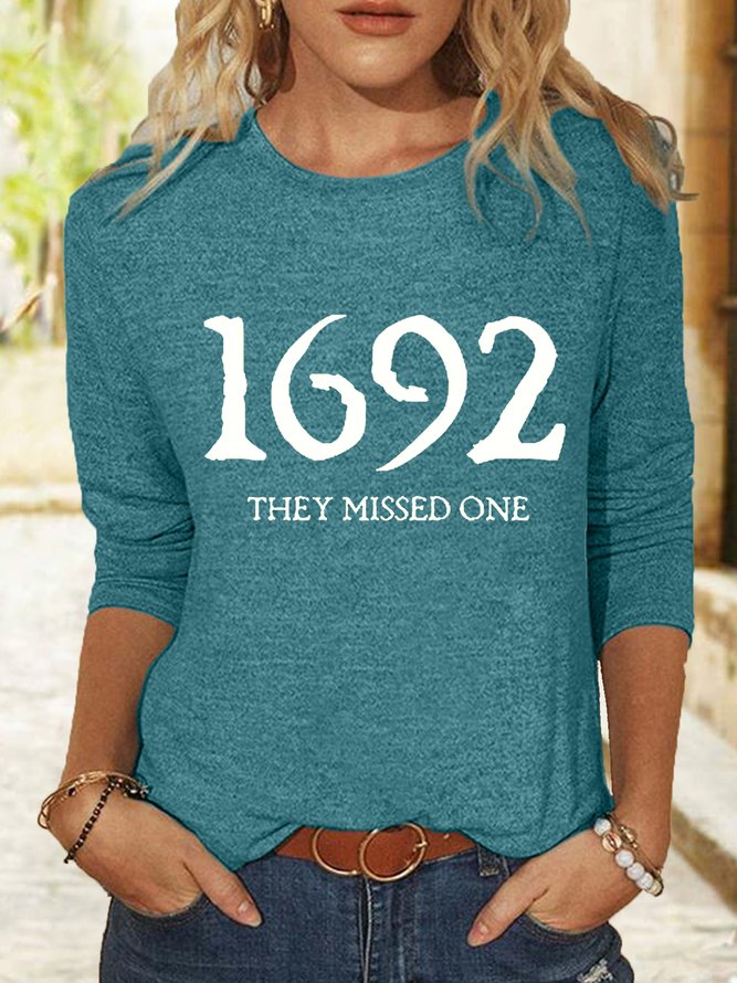 Women's 1692 They Missed One Casual Regular Fit Shirt