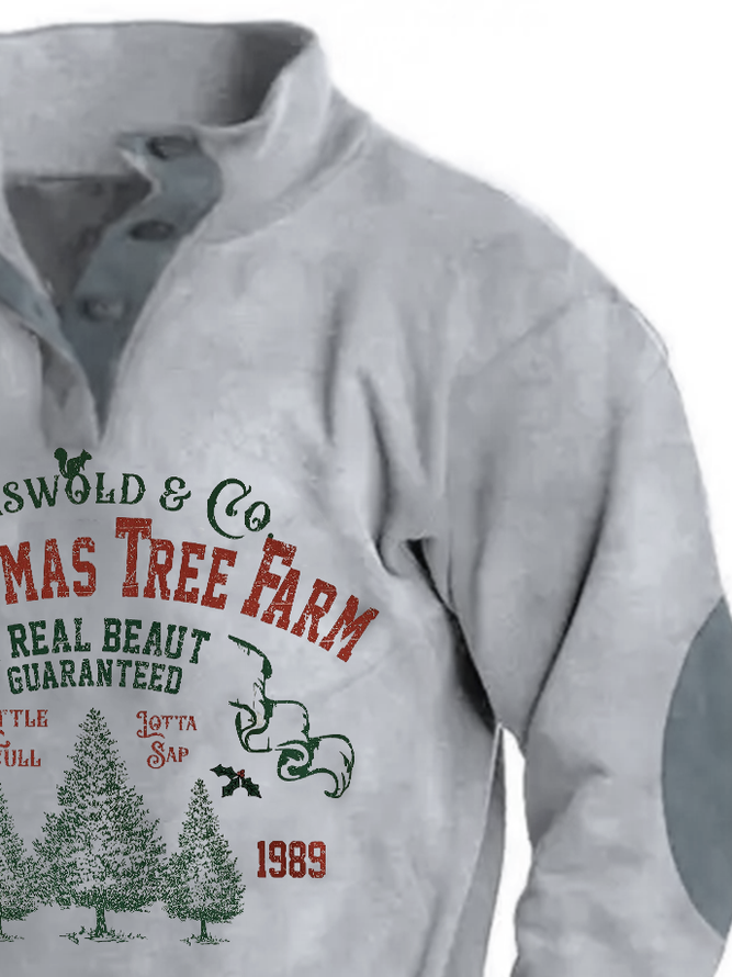 Christmas Movie Retro Pullover Sweatshirt