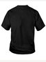 Black Short Sleeve Casual T-shirt