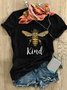 Bee Kind Shirt Positive Saying Women T-Shirt