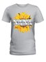 Gray Short Sleeve Printed Crew Neck T-shirt