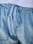 Women Denim Pockets Casual Shorts Bottoms