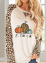 It's Fall Y'all Pumpkins Leopard T-Shirt