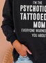 Black MOM Sweatshirt