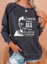 Women Belong In All Place Where Decisions Are Being Made Ruth Bard Ginsburg Printed Casual Ladies Pullover Sweatshirt