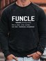 Funny Uncle Funcle Definition Sweatshirt