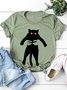 Fun Cat Graphic Sweatshirt