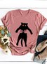 Fun Cat Graphic Sweatshirt